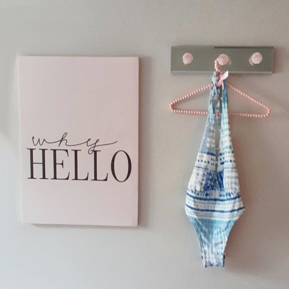 NWT Rococo Sand printed beaded one piece swimsuit - Picture 3 of 9